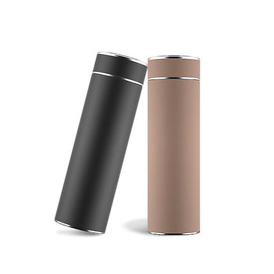 Stainless Steel Digital Smart Water Bottle with Custom Logo LED Temperature Display