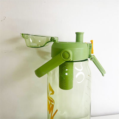 182g and 204.1g BPA Free Sport Soft Touch Tritan Water Bottle with No Straw Top Choice
