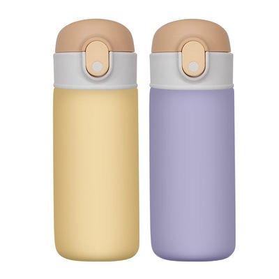 16oz Popular Children Flask with Leakproof Design and Food Grade PP/Silicon Material