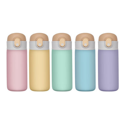 16oz Popular Children Flask with Leakproof Design and Food Grade PP/Silicon Material