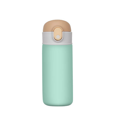 16oz Popular Children Flask with Leakproof Design and Food Grade PP/Silicon Material