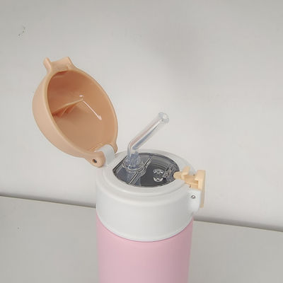 16oz Popular Children Flask with Leakproof Design and Food Grade PP/Silicon Material