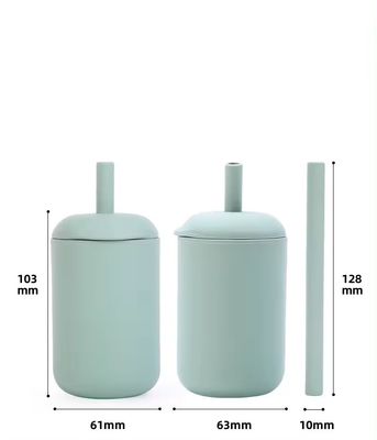 Portable Leakproof BPA Free Silicone Sports Kettle for Kids Sustainable and Convenient
