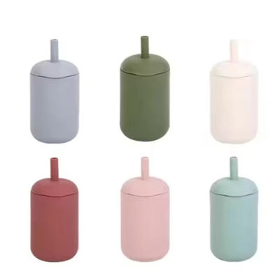 Portable Leakproof BPA Free Silicone Sports Kettle for Kids Sustainable and Convenient