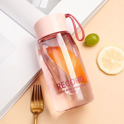 Customized Logo Acceptable 380ml Milk Tea Juice Drink Water Bottle for Marketing