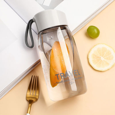 Customized Logo Acceptable 380ml Milk Tea Juice Drink Water Bottle for Marketing
