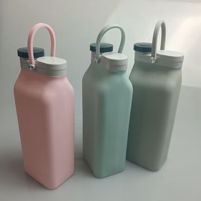 Custom Logo Collapsible Silicone Drinking Water Bottle Perfect for Business Gifts