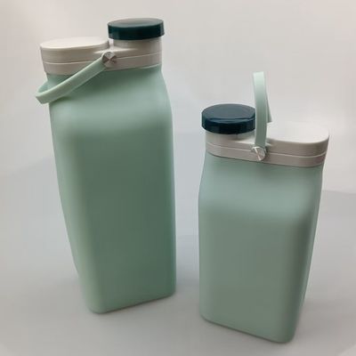 Custom Logo Collapsible Silicone Drinking Water Bottle Perfect for Business Gifts