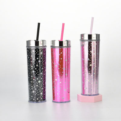 Supermarket Empty Plastic Bottle with Plastic Cap Straw Type Water Flowing Method