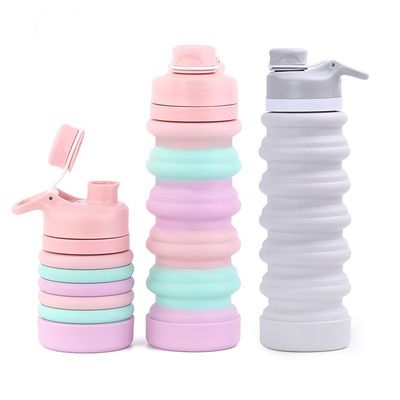 Modern Design Collapsible Sports Bottle with Handgrip Super Markets' Preferred Option
