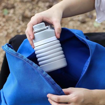 Modern Design Collapsible Sports Bottle with Handgrip Super Markets' Preferred Option