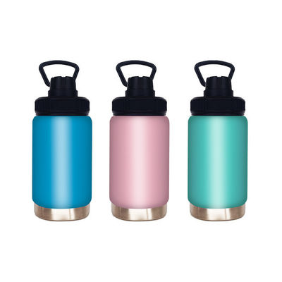 304 Stainless Steel Portable Custom Design Simple Outdoor Handle Vacuum Sports Bottle