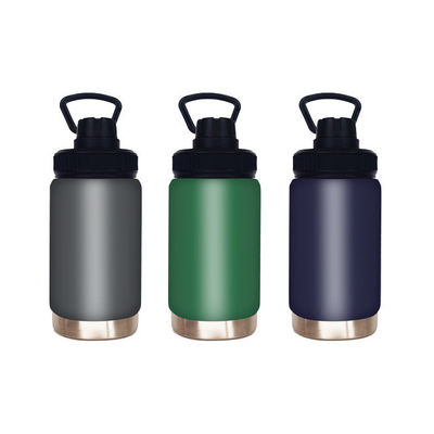 304 Stainless Steel Portable Custom Design Simple Outdoor Handle Vacuum Sports Bottle