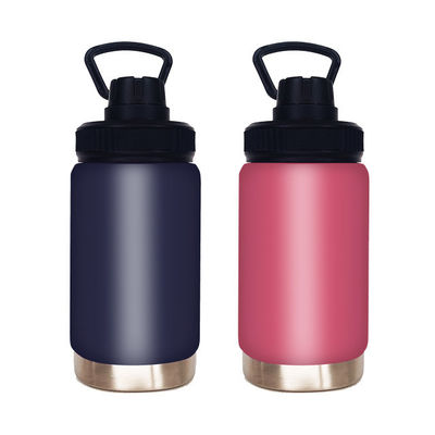 304 Stainless Steel Portable Custom Design Simple Outdoor Handle Vacuum Sports Bottle