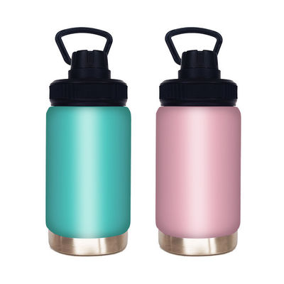 304 Stainless Steel Portable Custom Design Simple Outdoor Handle Vacuum Sports Bottle