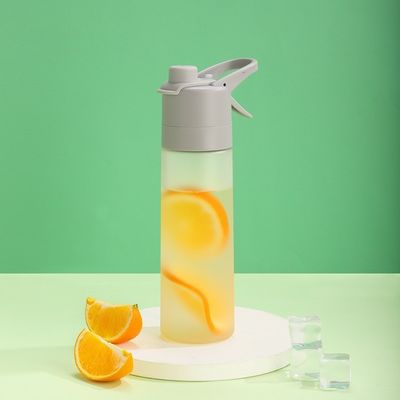 Design Custom Logo 650ml Plastic Spray Bottles for Sports Outdoor Creative Bottle