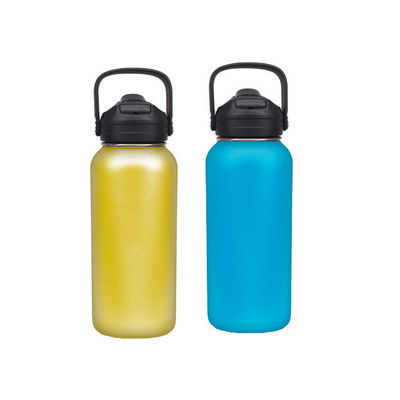 32OZ/40OZ/50OZ Luxury Double-layer Vacuum 304 Stainless Steel Water Bottle with Handle