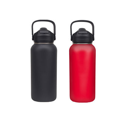 Custom Logo Double-layer Vacuum Stainless Steel Water Bottle for Portable Outdoor 32oz Bullet Cup