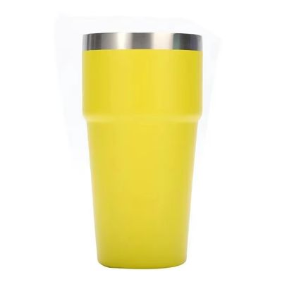 Customized Logo Acceptable American Style Stainless Steel Tumbler Cup 16oz for Wine Mug
