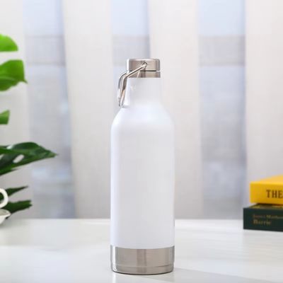 16oz Custom Double Wall Stainless Steel Insulated Water Bottle Vacuum Flask with Logo