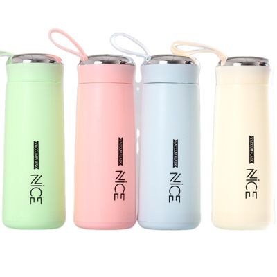 400ml Glass Water Bottle Hot Cold Water for Outdoor Activities and Children's Gifts