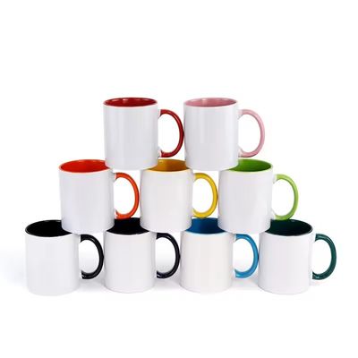 Double Color Coating Thermal Transfer Mug for Coffee Custom Pattern Innovative Design