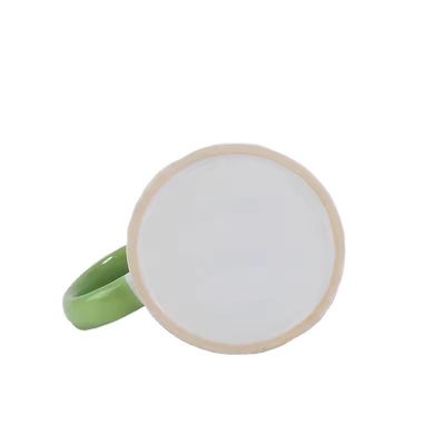 Double Color Coating Thermal Transfer Mug for Coffee Custom Pattern Innovative Design