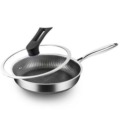 General Purpose Stainless Steel Woks Customizable and No-Stick for Your Cooking Needs