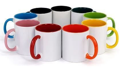 Novelty Design Style Ceramic Sublimation Mug 11oz Custom Colorful White Cup for B2B Needs