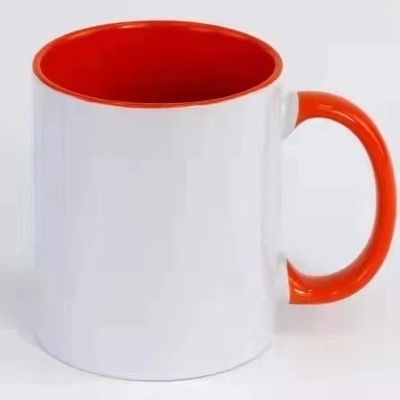 Novelty Design Style Ceramic Sublimation Mug 11oz Custom Colorful White Cup for B2B Needs