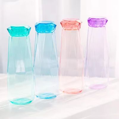 Convenient 21.5*7.5cm Glass Water Bottle Ideal for Office Camping and Active Lifestyles