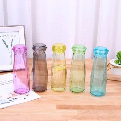 Convenient 21.5*7.5cm Glass Water Bottle Ideal for Office Camping and Active Lifestyles