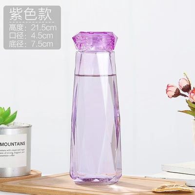Drinkware Type MUGS Modern Design Colorful Fashionable Portable Glass Drinking Bottle