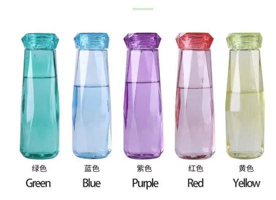Style Portable Office Camping Sport Glass Water Bottle with Beer Can Glass 21.5*7.5cm