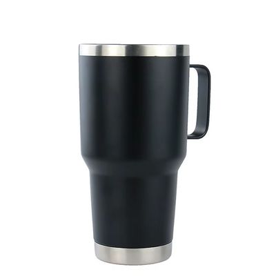 30oz Stainless Steel Tumbler with Handle Keep Your Drinks at the Right Temperature