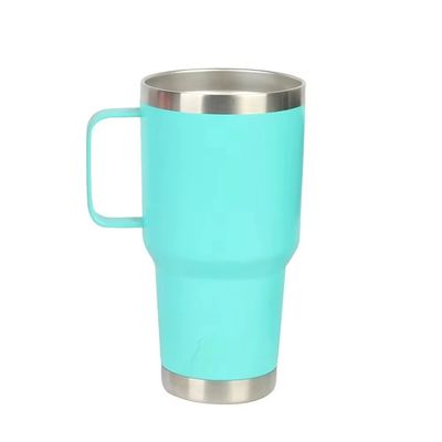 30oz Stainless Steel Tumbler with Handle Keep Your Drinks at the Right Temperature