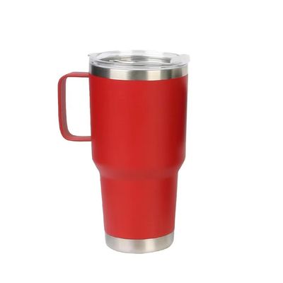 30oz Stainless Steel Tumbler with Handle Keep Your Drinks at the Right Temperature