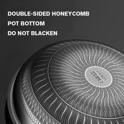 Non-stick Inner Coating Stainless Steel Wok with Fast Heating and Customizable Models