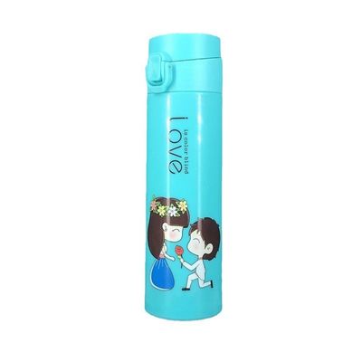 500ml Capacity Double Cartoon Bounce Cup for Trendy Home and Office Modern Design