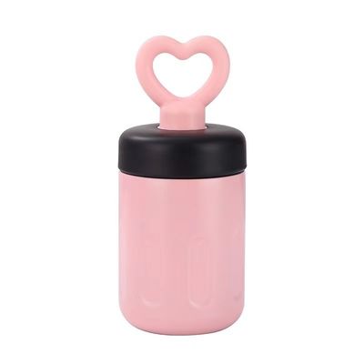 Coffee Mugs 420ml 316 Stainless Steel Vacuum Tumblers With Heart Handle Sustainable