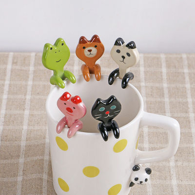 Custom 3D Ceramic Christmas Mug 8*10Cm Santa Reindeer Penguin Snowman For Hot Drinks