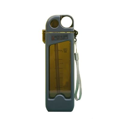 Graduated Straw And Rope Water Bottle Perfect For Climbing And Made Of PP PC Material