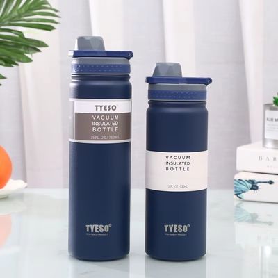 Customized Logo Straight Cup Double Wall Stainless Steel Thermal Flask with Wide Mouth and Lid