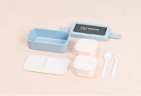Environment-friendly Advantage Reusable Portable Plastic Bento Lunch Box for All Ages