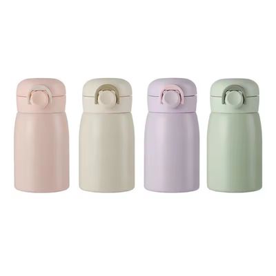 Travel Necessity 304 Stainless Steel Thermos Water Bottle 200ML/350ML in Simple Design
