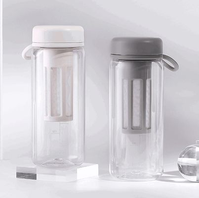 Promotion Custom Logo 450ml/600ml Sports Plastic Bottle for High Temperature Summer