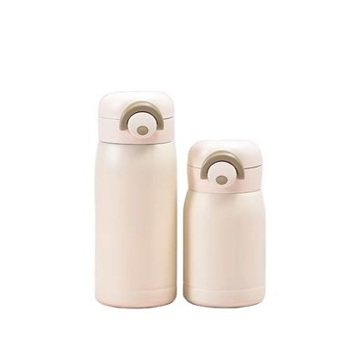 350ml Capacity Colorful 304 Stainless Steel Thermos Water Bottle with Straight Cup