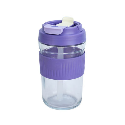 400ml/550ml Portable Coffee Cups Reusable Coffee Mug with Lid and Straw 2024 Design