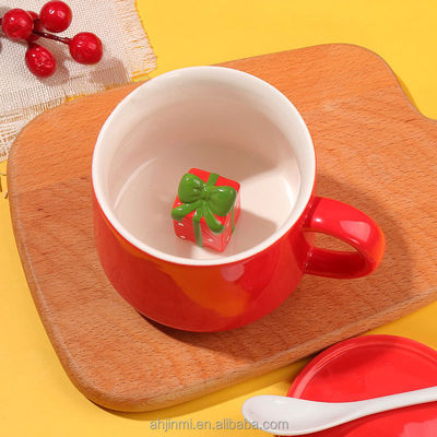 Customized Handmade Ceramic Mug Cute Animal 3D Drinking Cups for Tea Coffee Gift