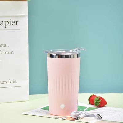 500ml Electric Lazy Coffee Cup Automatic Self Stirring Tumbler Stainless Steel Mixing Mug